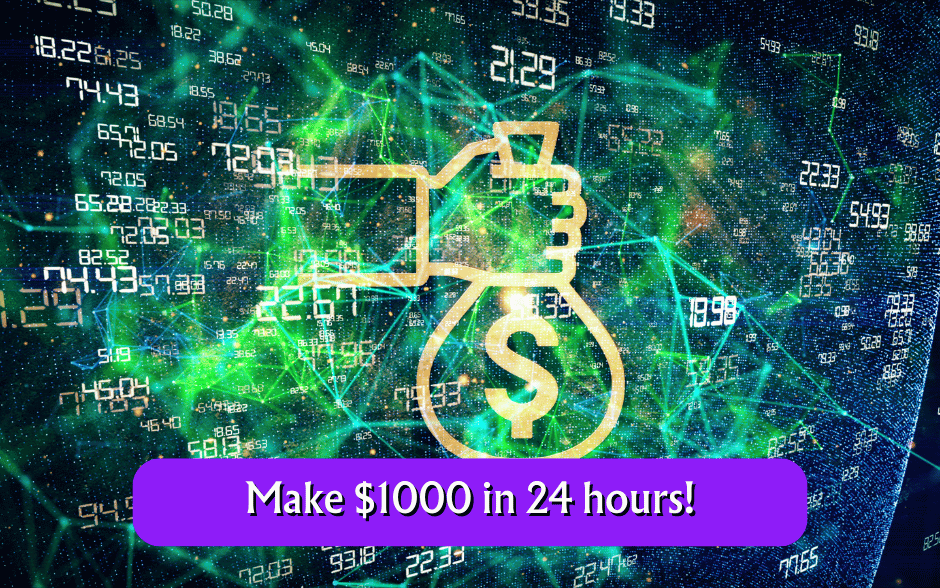 Make $1000 in 24 hours